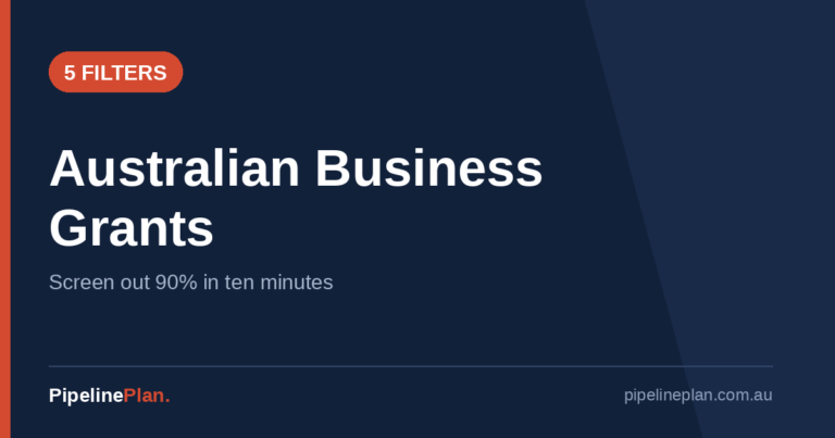 Australian Business Grants: How to Find the Ones You Actually Qualify For