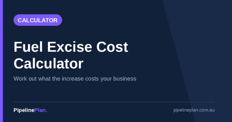 Fuel Excise Cost Calculator: What the 2026 Increase Costs Your Business
