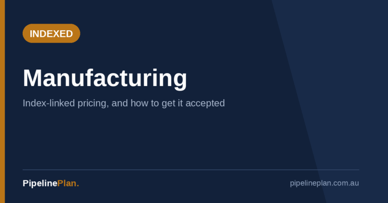Manufacturing: Passing Through Input Costs Without Losing Contracts